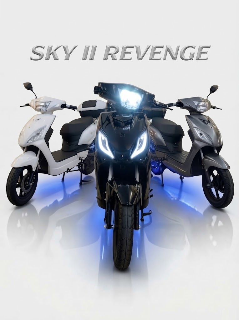 af4803eb-1634-43c9-889f-a37732c431bc SCOOTER ELETTRICO OMOLOGATO SKY II REVENGE 48 VOLT 20AH - immagine 1