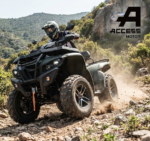 QUAD TARGABILE ACCESS SHADE 650CC OMOLOGATO PER 2 PERSONE