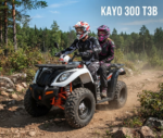 QUAD KAYO AU OMOLOGATO T3B 300CC TARGA GIALLA 2 POSTI
