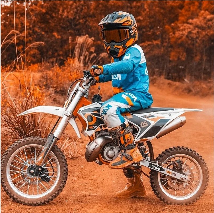 minicross-kt50-2-tempi-con-motore-made-in-kayo MINICROSS KAYO KT 50CC RUOTE 14/12 - immagine 1