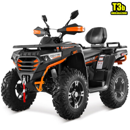 QUAD TARGABILE NCX MAMMOTH T3B 300CC MAXI RUOTE 12