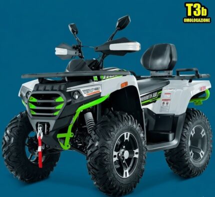 QUAD TARGABILE NCX MAMMOTH T3B 300CC MAXI RUOTE 12