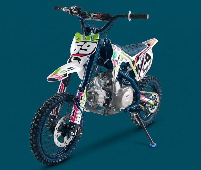 PIT BIKE AUTOMATICA NCX CRX 125CC RUOTE 14/12
