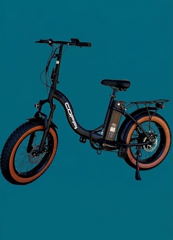 FAT BIKE COPPI TELAIO CURVO 250 WATT 36 VOLT
