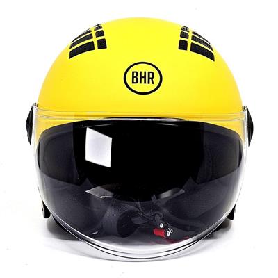 CASCO BHR GIALLO OPACO