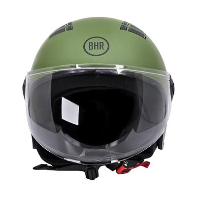 CASCO BHR VERDE MILITARE OPACO